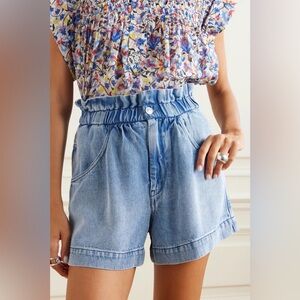 Isabel Marant titea denim shorts
